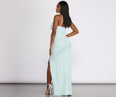 Carella Wrap Glitter Dress Sai Feel